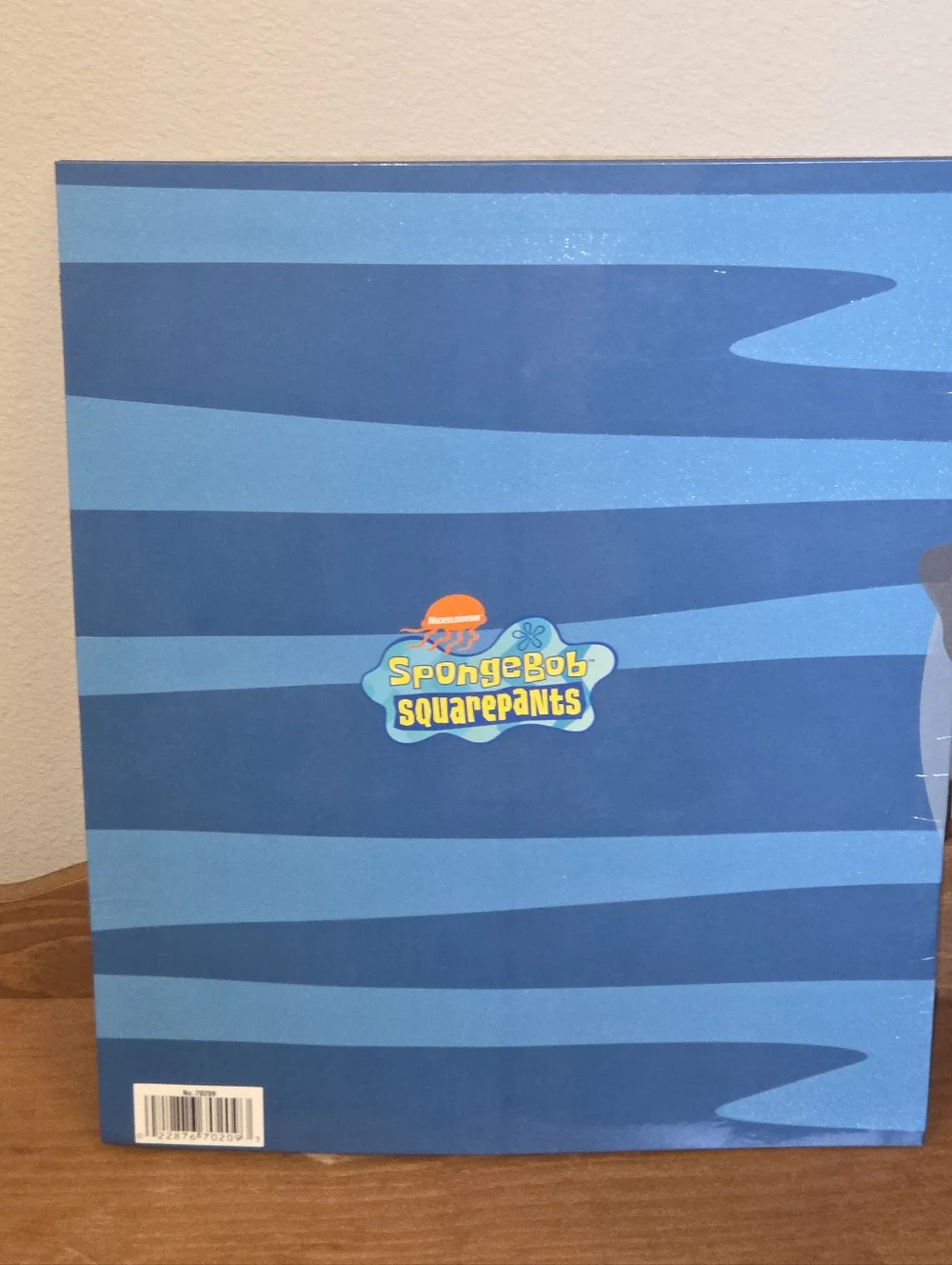 Vintage 2003 SpongeBob SquarePants 2 Pocket Novelty Folder with vintage stickers